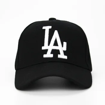 Унисекс Писмо бейзболна шапка на LA Dodgers Бродерия Тактически възстановяване на предишното положение Hat Открит Хип-Хоп Шапка За Мъже За Жени Регулируеми Ежедневни Шапки