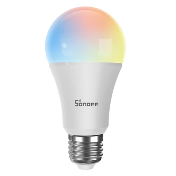 SONOFF Wi-Fi Smart LED Bulb E27 RGB Лампа Dimmable Voice Control eWeLink APP Control Smart Home Work With Alexa И Google Home