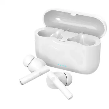2020 Нов tws Безжични Слушалки Bluetooth 5.0 HiFi стерео Слушалки Спортни Слушалки бял черен Слушалки за iPhone iPod