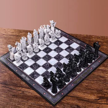 Hogwars Wizard Chess Potter Ron Final Challenge Collection Toy Game knight Cosplay International Chess Коледа Birthday Gift