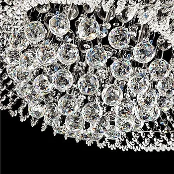 Прозрачна Кристална Топка Висулка 20 мм Осветление Топката Suncatcher Граненое Crystal Prism, Кристални Полилей Част Виси Медальон
