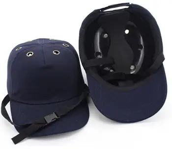 Safety Bump Cap Каска Против impact Baseball Hat Style Защитен със Защитна Каска с 6 метални дихателните дупки