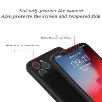 Устойчив на удари Калъф Мека Делото За Apple iPhone 11 12 Pro Max XR XS X Max Защита на Обектива на Камерата Луксозен Силиконов Калъф За вашия Телефон