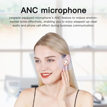 Bluedio Ei Безжични слушалки TWS ANC Bluetooth Слушалки 5.0 Водоустойчиви Слушалки Безжична Спортна Слушалки TWS Безжична Зареждане
