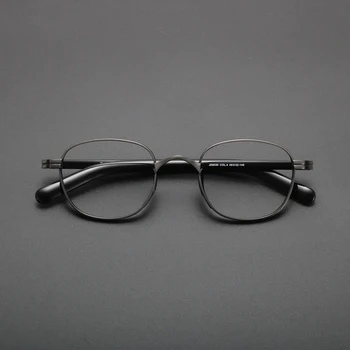 Стари Бутилки Слънчеви Очила Рамка На Мъже, Жени Квадратен Късогледство Рецепта За Оптични Очила Рамка 2021 Новата Луксозна Марка Очила
