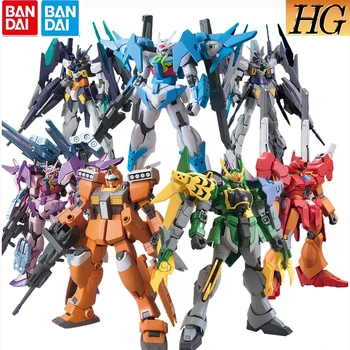 Bandai Original Assembled Gundam Model HGBD Action Figure Collection Decoration Детски Играчки Gift