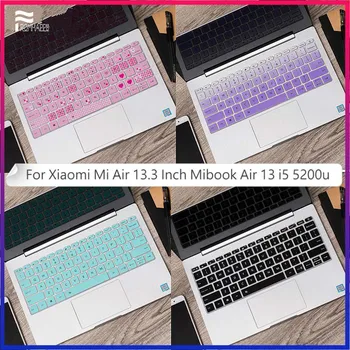 За Xiaomi Mi Air 13.3 Инчов Mibook Air 13 Mi Notebook 13 Силиконова Капачка на Клавиатурата на Лаптоп Лаптоп Skin Protector Филм на АМЕРИКАНСКАТА Версия