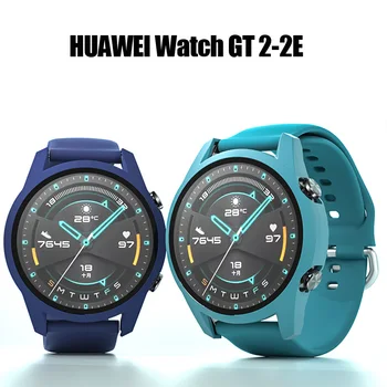 Стъкло+Калъф Huawei Watch gt 2/2e 46 мм 42 мм Аксесоари Пълно Покритие на Екрана Броня Закалено Покритие протектор gt2 gt2e