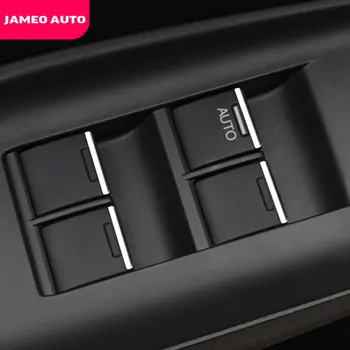 7 Бр./Компл. Стайлинг на Автомобили ABS Хром за Honda CRV CR-V 2010-2013 Windows control panel Бутон Пайети Довършителни Стикер Аксесоари