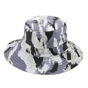 Детска Камуфляжная Голяма Шапка UPF50 + UV Sun Ray - Proof Sun Hat Bucket Big Brim Hat For Boys Kids And Hiking Beach Equipment