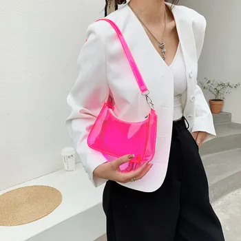 дамски чанта през лятото 2021 г. нова вълна на корейската мода crossbody чанта онлайн знаменитост чужд стил рамо под мишницата чанта