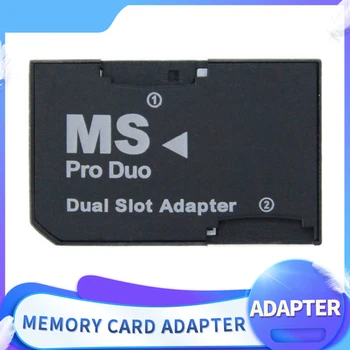 Висококачествен Двоен Слот за Micro SD TF to MS Memory Stick Pro Duo Adapter CR-5400