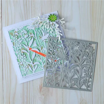 Eastshape Square Умира Flower Frame Metal Cutting Умира New 2020 Card for Making Scrapbooking Умира Embassing Cuts
