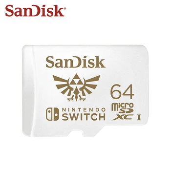 Най-новите SanDisk micro sd Card 256GB 128GB 64GB U3 SDXC Съвместими С Nintendo Switch memory SD Card Transflash TF Card
