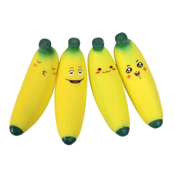 Разтеглив, Банан и Морков Играчки за Облекчаване на Стреса Сжимаемые Меки Плодови Форми Сензорни Пораснали Деца Ерзающие Отскок Сжимающие Играчки