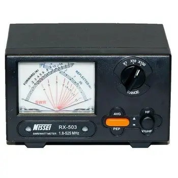 Оригинален NISSEI RX-503 SWR/Watt Meter 1.8-525MHz 2/20/200W RX503 Цифров Измерител на Мощност на Устройството за Двустранния Радио Уоки Токи