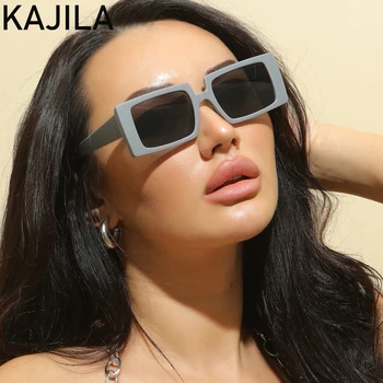 Дамски Слънчеви Очила Правоъгълник Vintage Слънчеви Очила 2021 Луксозна Марка Дизайнер Малко Ретро Квадратни Слънчеви Очила За Мъже Нюанси Gafas De Sol