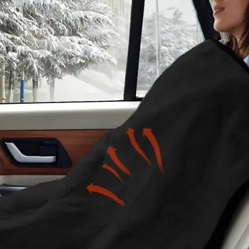 150*100cm 12V Car Heating Blanket Решетка Енергоспестяващо Топло Автоматично Електрически одеяла За зимата на Автомобила Heateing Accessories