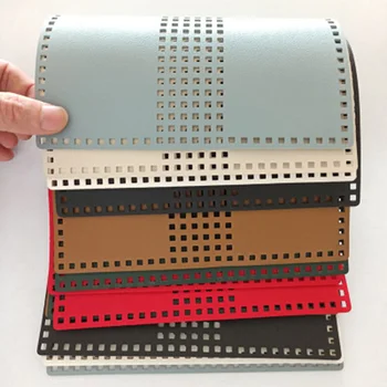 1set Собственоръчно Velvet Нетъкан Bag Grid Board Сам Material New Leather Grid Bag Аксесоари, Ръчно изработени Аксесоари