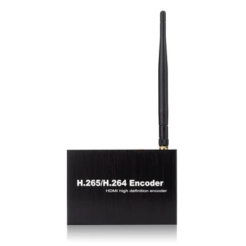 Нов H. 265 H. 264 HDMI Video Audio Wifi Encoder Iptv Rtsp Rtmp Onvif HDMI Encoder H265 за Директно Излъчване(Plug EU)