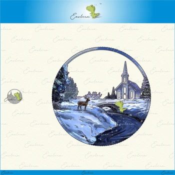 Oh Holy Night metal cutting умира 2021 new сам molds Scrapbooking Paper Making die cuts crafts