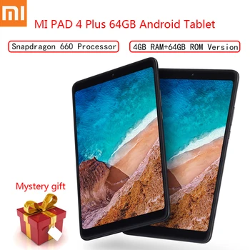Xiaomi MI PAD 4 Plus Tablet 10.1 Inch 4GB RAM 64G ROM Android Tablet LTE Версия Snapdragon 660 1920X1200 HD Android Tablet