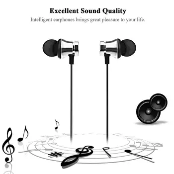 2021 S8 Стерео Бас Музика На Слушалки С Микрофон Слушалки Безжичен Магнитен Bluetooth Слушалки В Ушите Безжични Спортни Слушалки