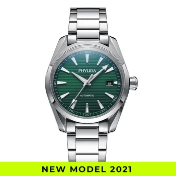2021 Нов Аква 100M NH35A Автоматични Часовници Модни Луксозни Механични Ръчни Часовници Solid SS Сапфирен кристал