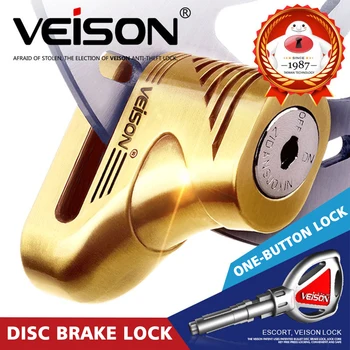 VEISON Motorcycle Bike Lock Theft Pretection Brake Bike Lock Moto Locks Водоустойчив Спирачен Диск Заключване Moto Motorbike