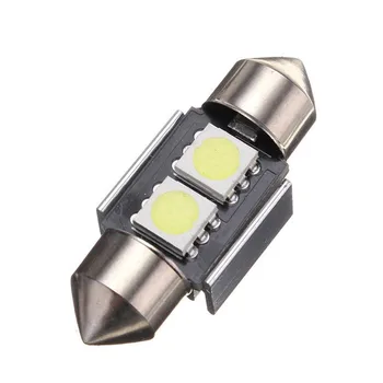 23Pcs LED Car Light Inside Kit Dome Auto Багажника Mirror License Plate Lamp Bulb White Led Lights for Car Universal Car Accessories
