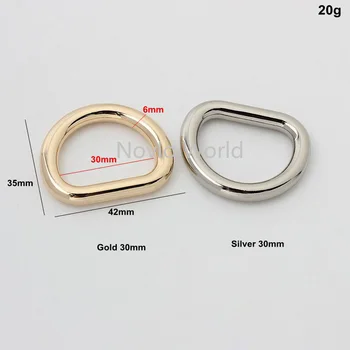 10-50шт 6.0 мм и кабели 30 mm 33 мм цинк сплав полиран леене под налягане през цялата край d пръстен за кръст орган чанта жена цената на едро