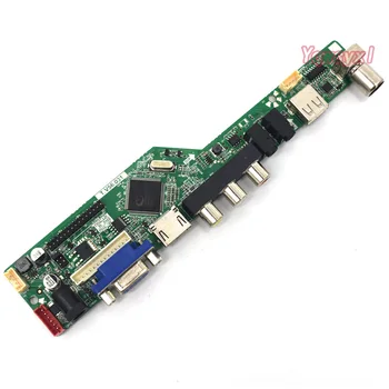 Комплект Yqwsyxl за LTN156KT04 LTN156KT04-401 TV+HDMI+VGA+AV+USB LCD LED screen Controller Driver Board