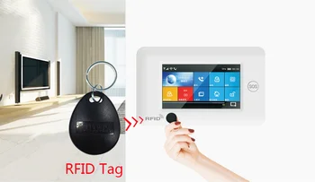 Mulo Wireless RFID Card for Alarm System Host WiFi GSM Security System PG-103 PG-105 PG-106 PG-107 433MHz RFID Tag