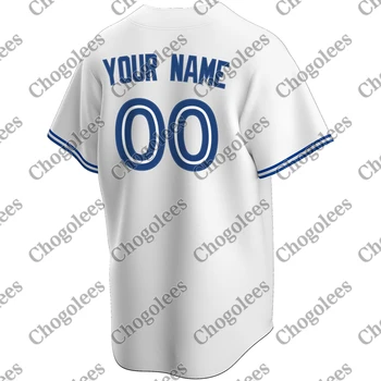 Бейзболна риза Toronto Blue Home 2020 Custom Jersey