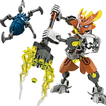 BIONICLE Protector Of Stone Action Figures Building Block Toys Set For Kids Boy Gift Compatible Major Brand 70779 64 бр./компл.