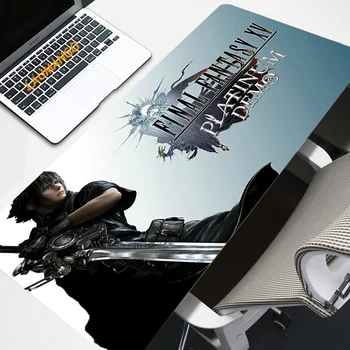 Final Fantasy XV игрови аксесоари Подложка за мишка видео игра Голям Размер Геймър Подложка За мишка Голяма Клавиатура за Настолен Компютър PC Мат Notbook Pad