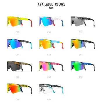 2021Pit Viper Нов Дизайн на Защитни Очила За мъже на Гигантски UV400 Очила За жени Gafas de sol One Piece Обектив Шофиране Очила