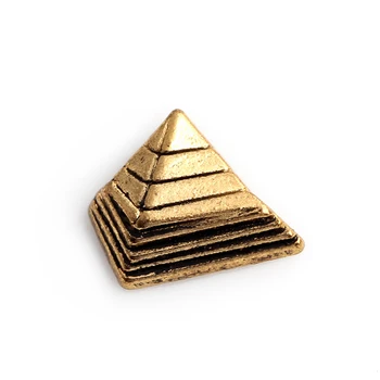 20 бр/лот Пирамида Плаващи Амулети Ръчно изработени САМ за Стъклени Медальони