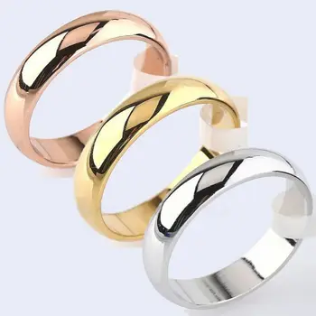 Двойка влюбени пръстен кръгла бяла роза покритие годишнина от сватбата годежен пръстен размер 6-12 бижута