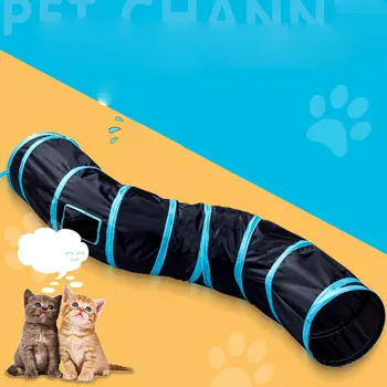 Cat Toy 'S-Type Cat Tunnel Сгъваем Cat Channel Котка