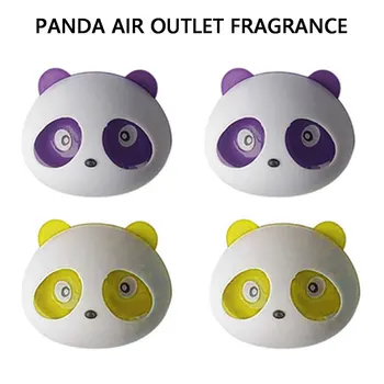 Сладко Panda Car Air Freshener Auto Care PerfumeVent Freshener Interior Decoration Автомобилни Аксесоари