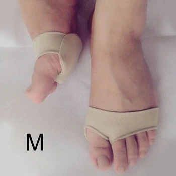 Пръстите На Краката Вмъква Предната Част На Стъпалото Тампон Противоскользящий Сепаратор На Палеца 2 Дупки Гумени Дебели Чорапи Вальгусное Аналгезия Ортопедична Възглавница