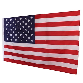 150x90cm Американски Флаг Високо Качество Двустранен Печат САЩ Полиестер Флаг на Звезди И Ленти американския Флаг Британски Флаг