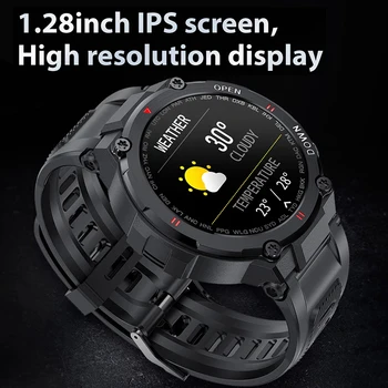 LIGE 2021 New Smart Watch Men Sport Fitness Bluetooth Покана Heart Rate Monitoring Smartwatch 400mAh battery for long standby+Box