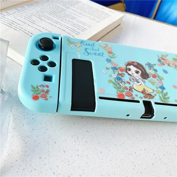 за Nintendo Switch Case Beautiful Girls Фея League Soft TPU Защитно покритие на Задната Обвивка За Аксесоари за Nintendo Switch