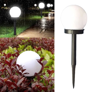Слънчевата Енергия LED Топката на Тревата Светлина Открит Водоустойчив Градина Декор Пейзаж Лампа