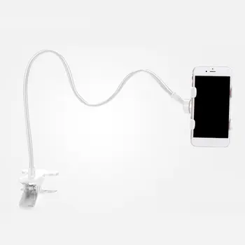 Универсален Мързелив Притежателя Ръка Гъвкава Поставка за Мобилен Телефон Стентове Притежателя Легло Маса Маса Клип Гъша Шия Скоба за Телефон Мути Цвят