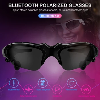 Човек Спорт Стерео Безжичен Bluetooth 5.0 Слушалки Очила Телефон Хендсфри Шофиране Очила Музика Аудио Очила
