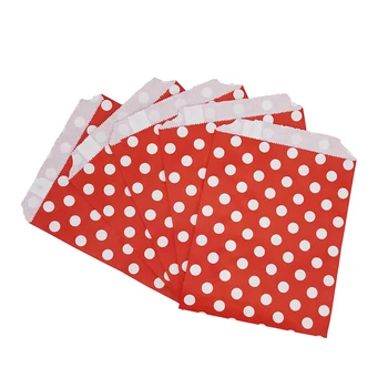 Нови Крафт Хартиени Торбички с Бонбони за Подарък на Храни, Опаковане на Сватбата Полза на Baby Shower Рожден Ден Украси Лечение 13x18cm