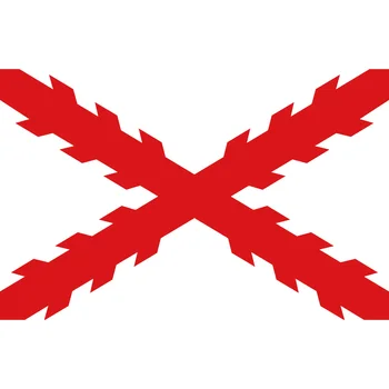 3x5 ФУТА Флаг Кръст Бургундия 90*150 см 60*90 cm полиестер Високо качество на Банери на Испанската империя